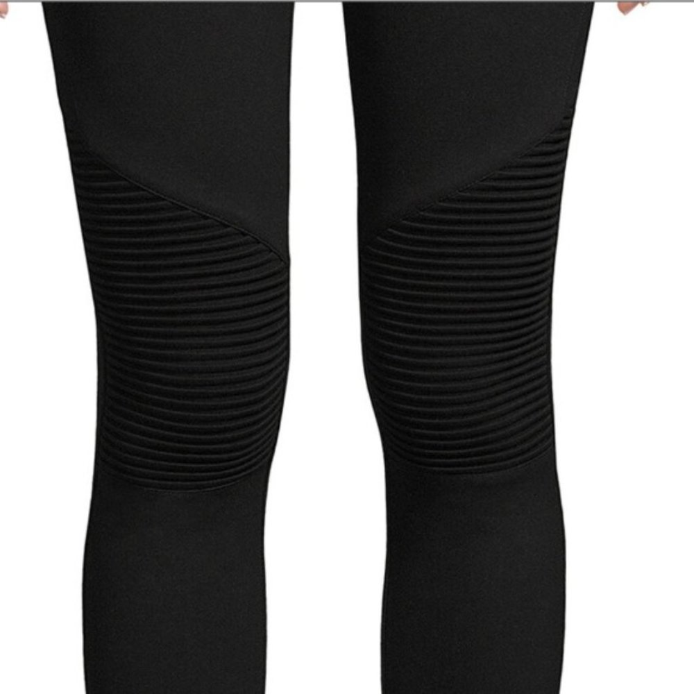 Point Zero Moto Zip Leggings, size S